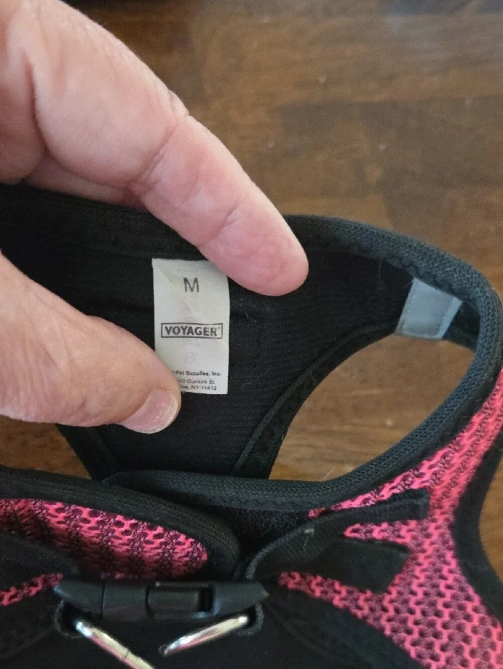 Voyager Pink Mesh Small Pet Harness - Comfortable Breathable Fit